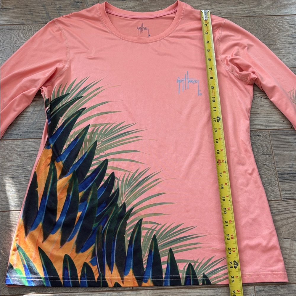 Guy Harvey women’s long-sleeve performance sun protection shirt. Size Large - Picture 5 of 5